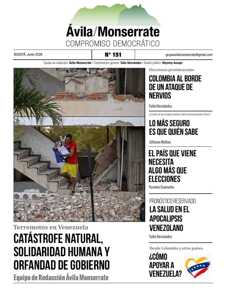 Catástrofe natural, solidaridad humana y orfandad de gobierno