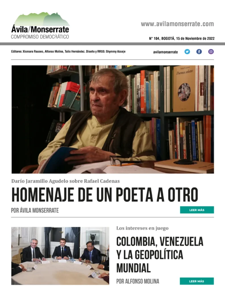 Homenaje de un poeta a otro