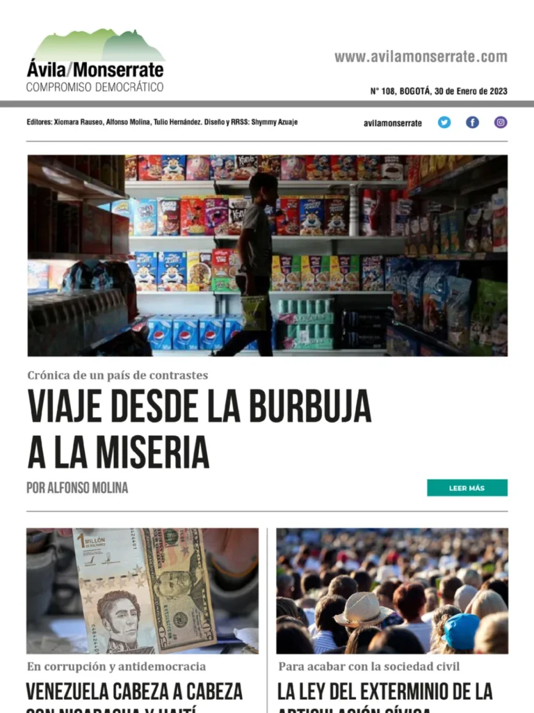 Viaje desde la burbuja a la miseria