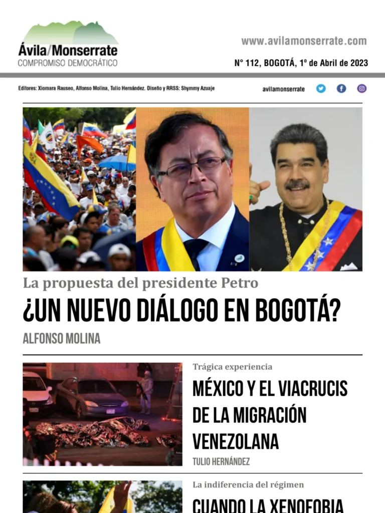 ¿Un nuevo diálogo en Bogotá?
