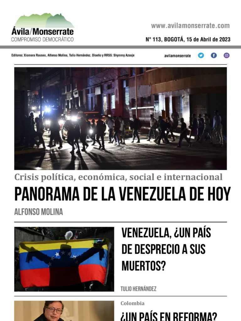 Panorama de la Venezuela de hoy