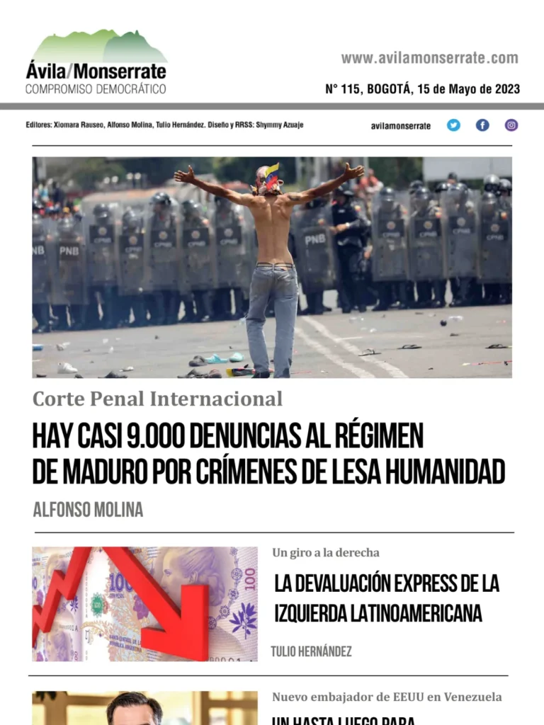 Casi 9.000 denuncias al régimen de Maduro por crímenes de lesa humanidad