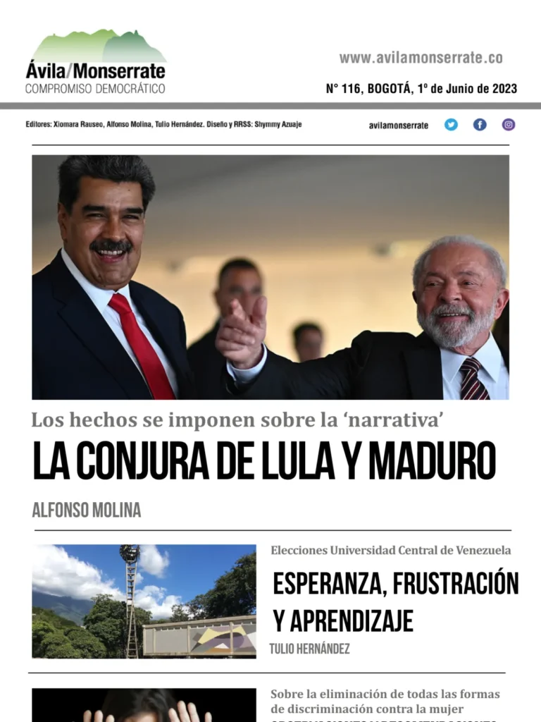 La conjura de Lula y Maduro