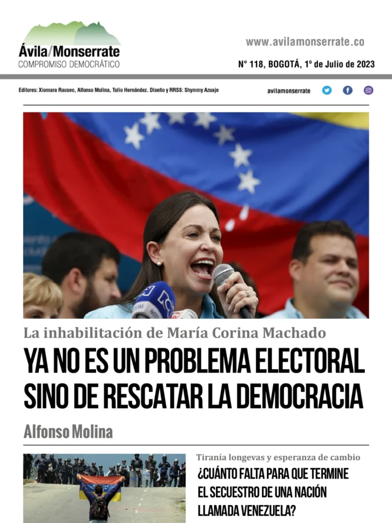 La inhabilitación de María Corina Machado