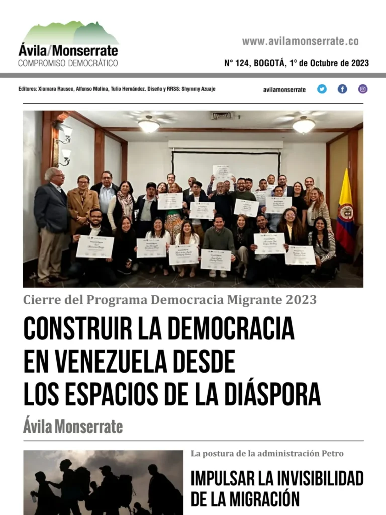Construir la democracia desde los espacios de la diáspora