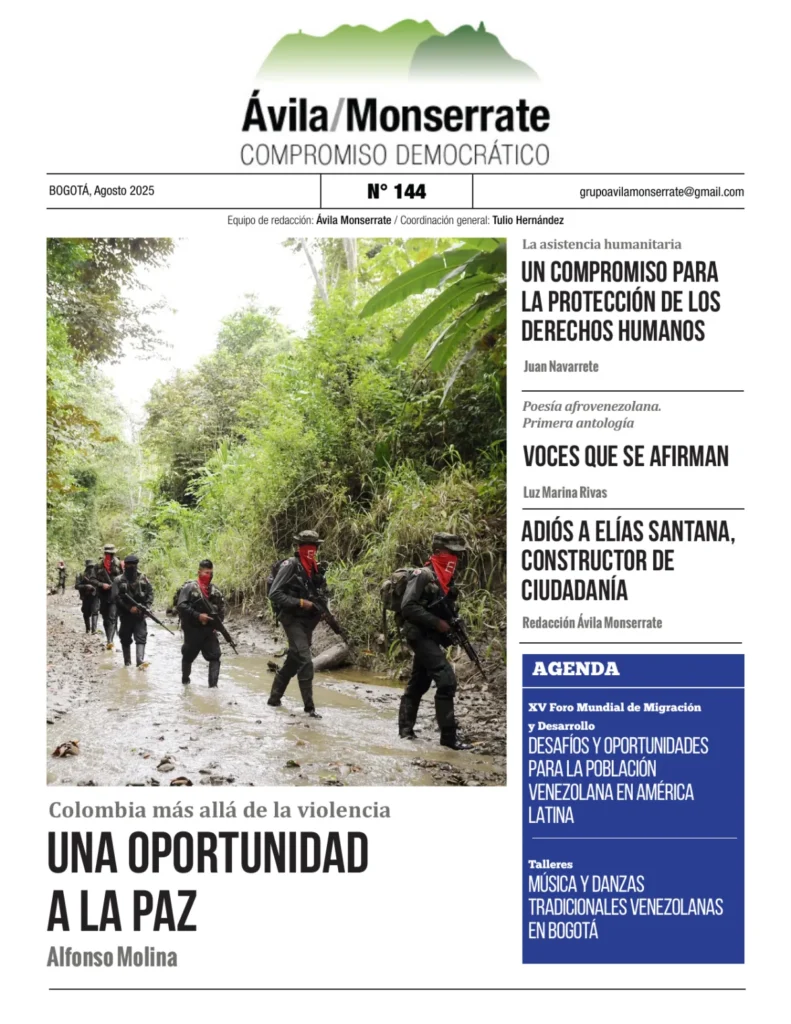 Colombia más allá de la violencia: una oportunidad a la paz