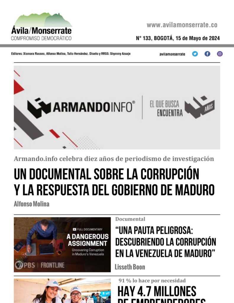 UN DOCUMENTAL SOBRE LA CORRUPCIÓN Y LA RESPUESTA DEL GOBIERNO DE MADURO
