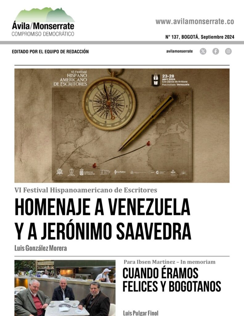 HOMENAJE A VENEZUELA Y A JERÓNIMO SAAVEDRA